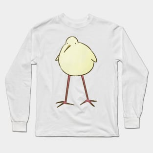 Little chicken drawing Long Sleeve T-Shirt